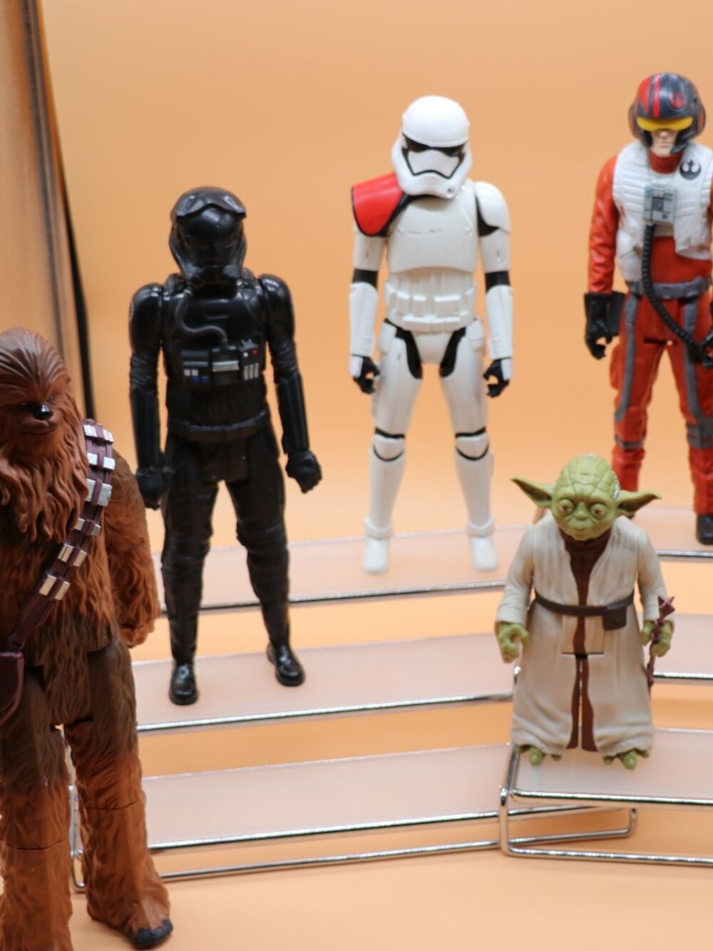 Lot of 7 Star Wars 11"+/-  Action Figures